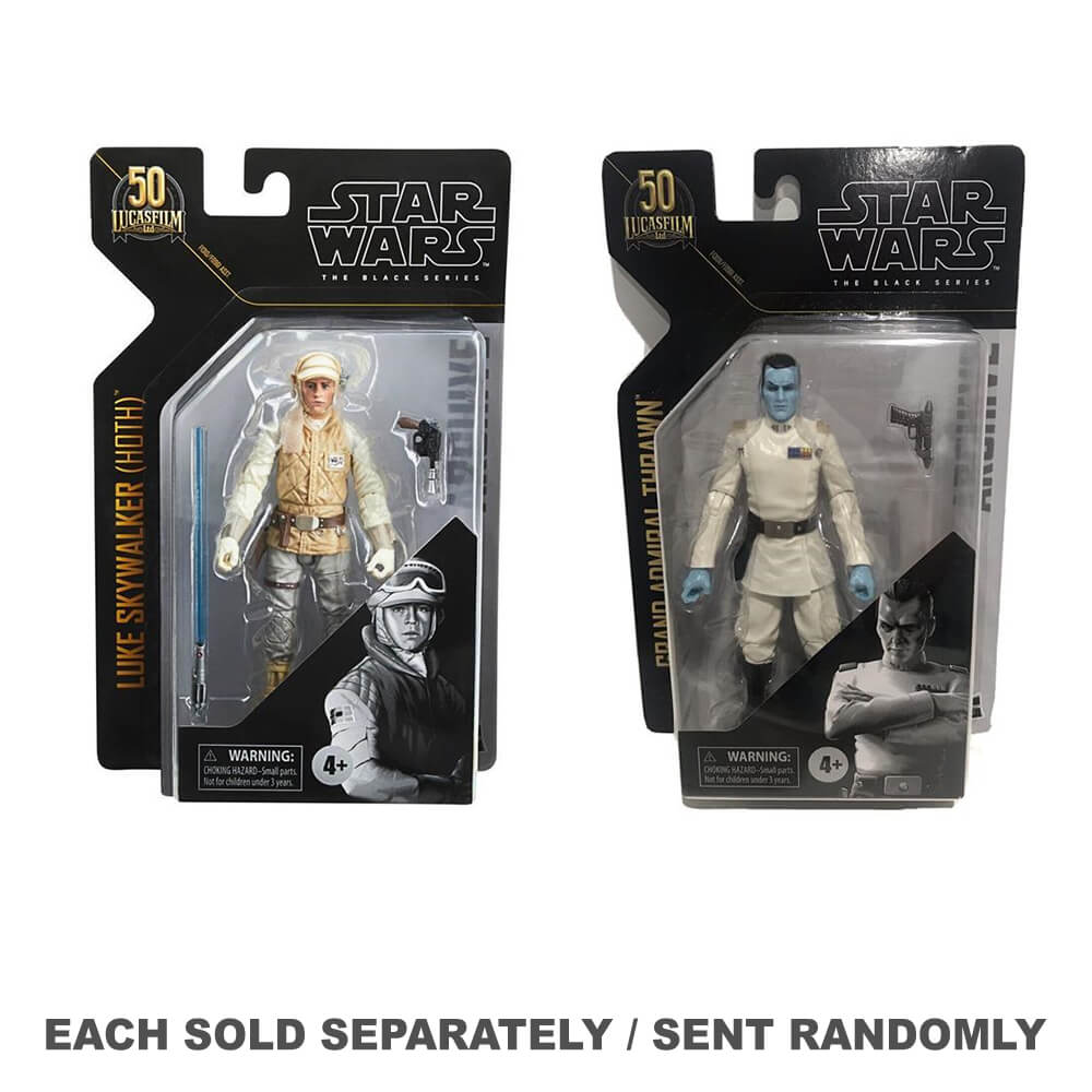 Star Wars S3 Black Series 6 "figuras (estilo aleatório 1pc)