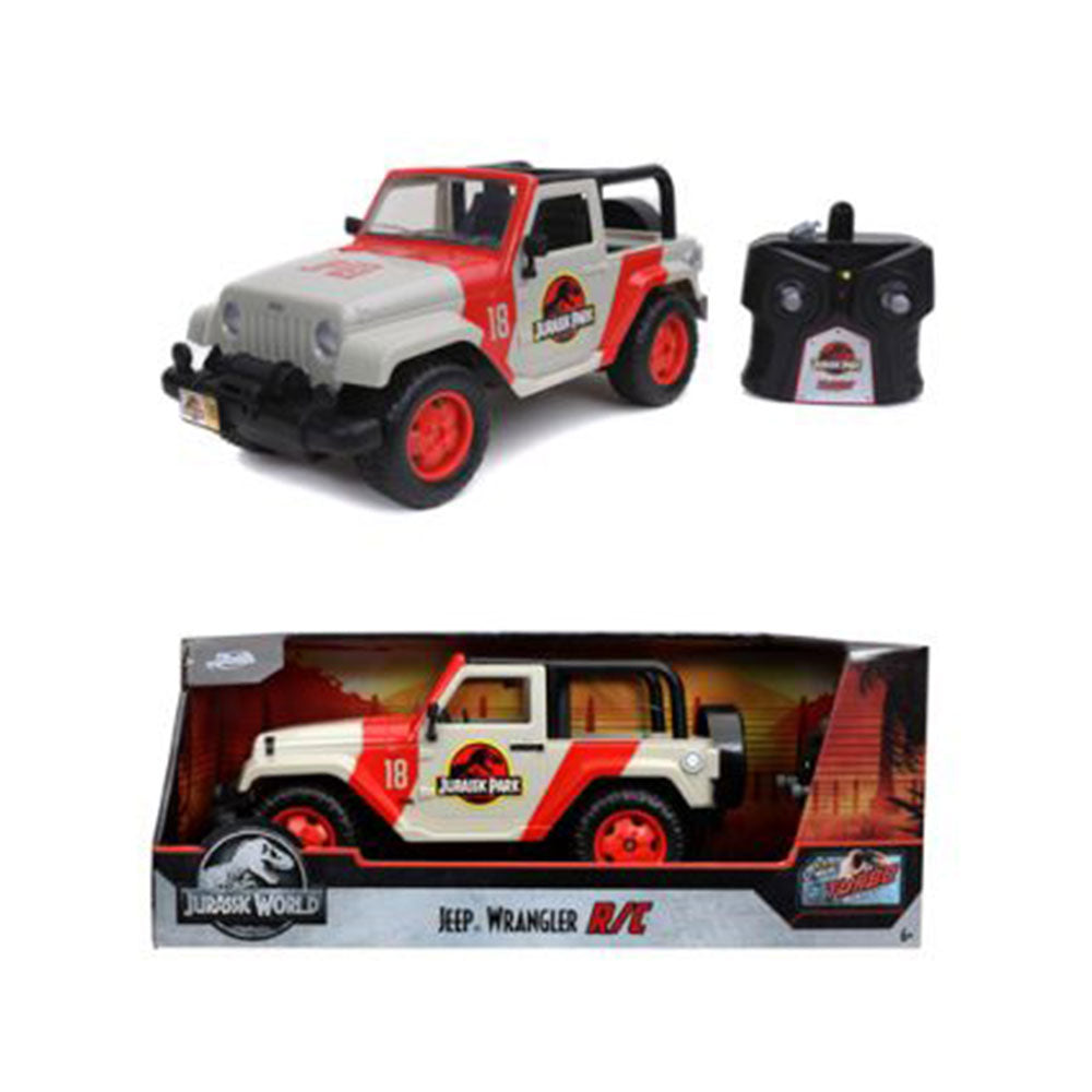 Jurassic World Jeep Wrangler 1:16 Scale Remote Control Car