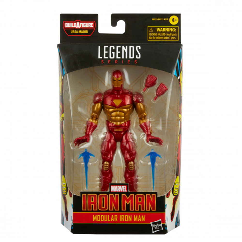 Figura de acción de Iron Man de la serie Marvel Legends