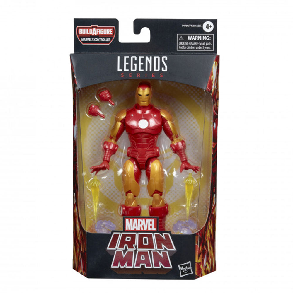 Figura de acción de Iron Man de la serie Marvel Legends