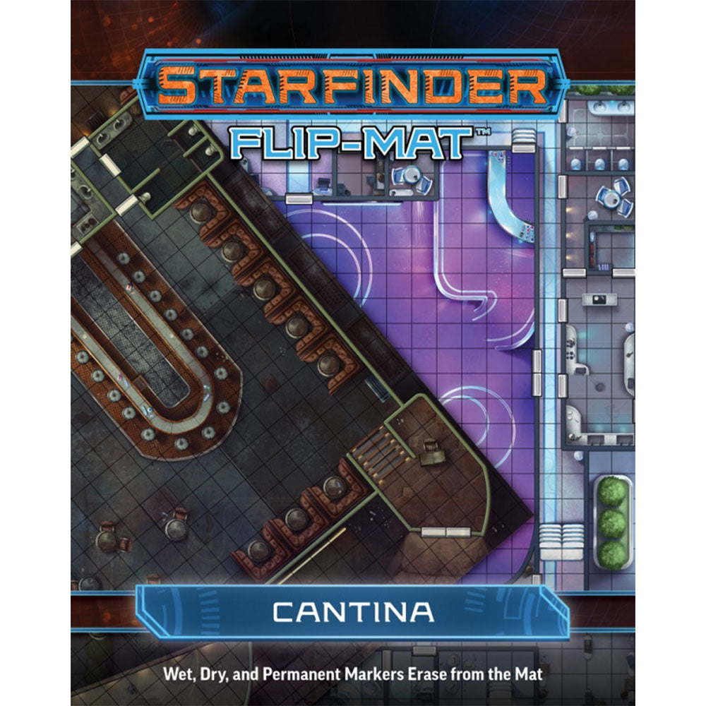 Starfinder rollspel spel flip-mat