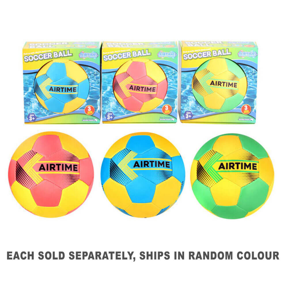 Airtime 3 Asst Neoprene Ball in Color Box 20 cm