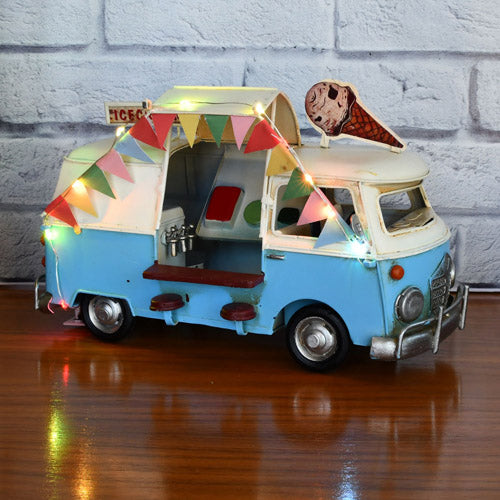 Festoon Lights Ice Cream Van (28x14x16cm)