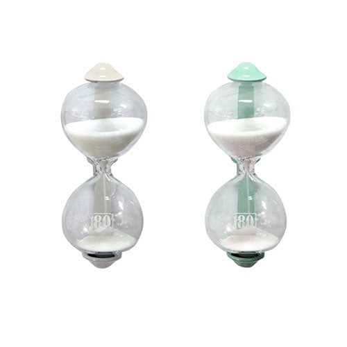 Dulton Magnetic Sandglass 3-Minute Kitchen Timer