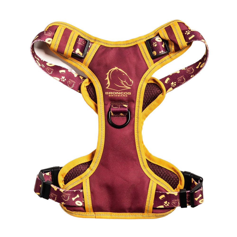 NRL Brisbane Broncos Pet Harness