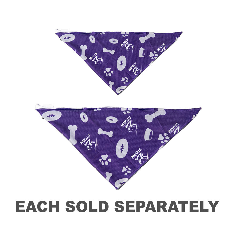 NRL Melbourne Storm Pet Bandana