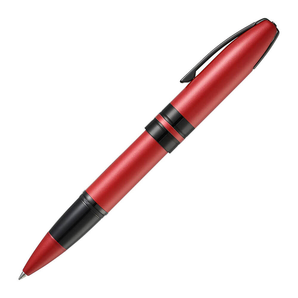 Ikon Rollerball Pen m/ blank sort PVD -trim