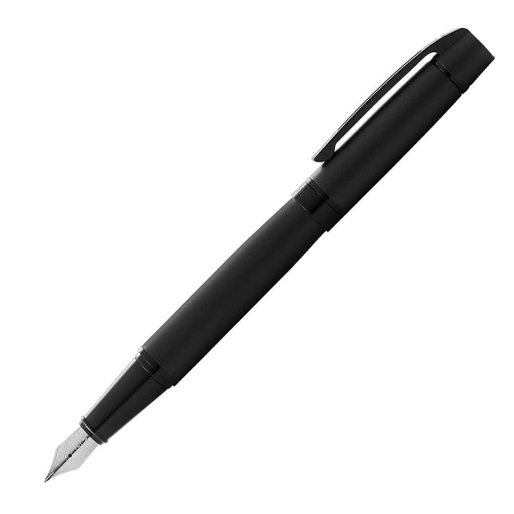 Sheaffer 300 Fountain Pen z czarnym wykończeniem (matowy czarny)