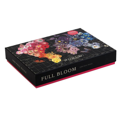 Galison Wendy Gold Full Bloom Puzzle 1000pc