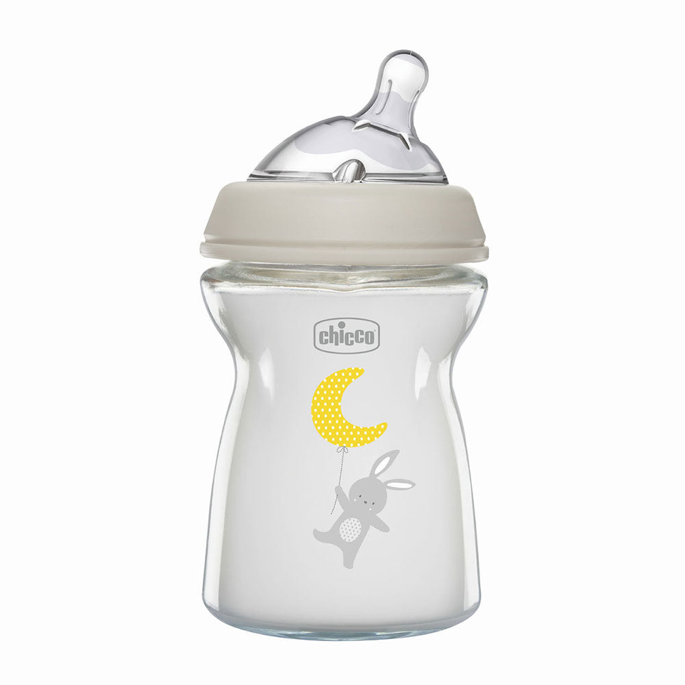 Chicco Natural Feel Flow Flow Bottle Glass