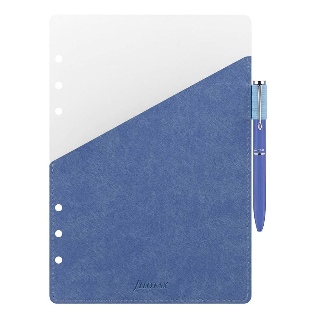 Organizador Filofax A5 com loop de caneta