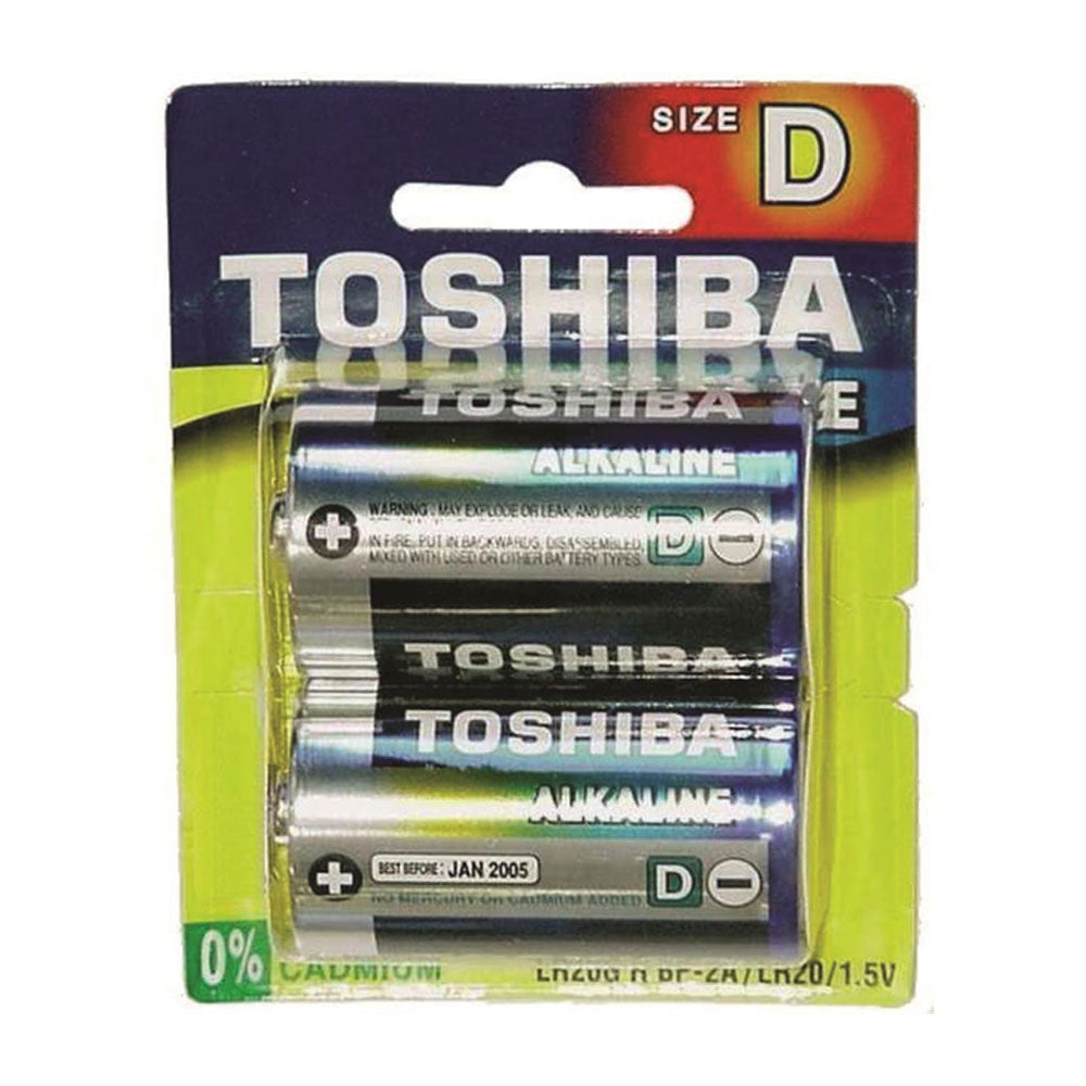 Batteria super alcalina Toshiba 2pk