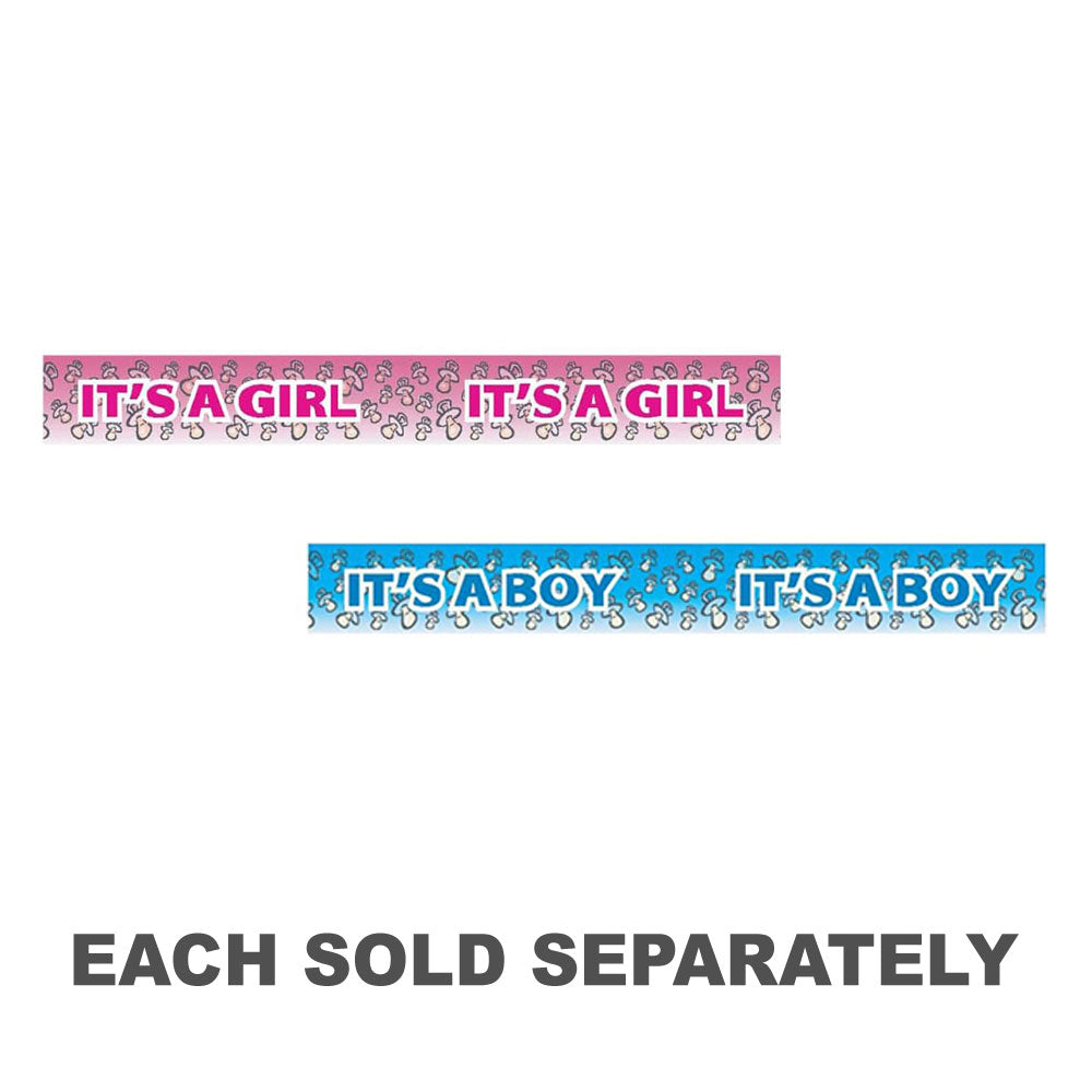 Gender Reveal Decorative Tape