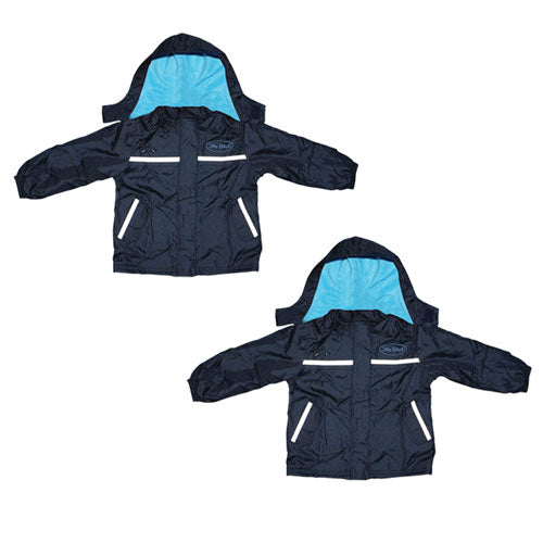 Silly Billyz Waterproof Jacket (Aqua/Navy)