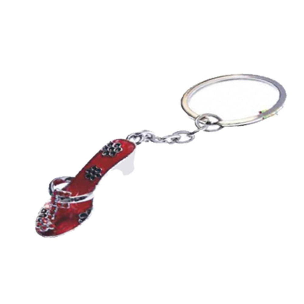 Lifefx Sandal with Flowers Keyring (Red)