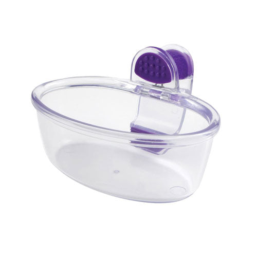 Clear Klip Cup (Purple)