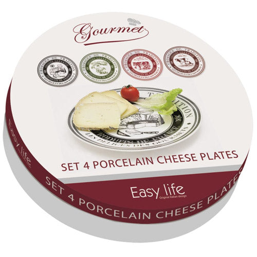 Gourmet Dessert Plate Set 4pc