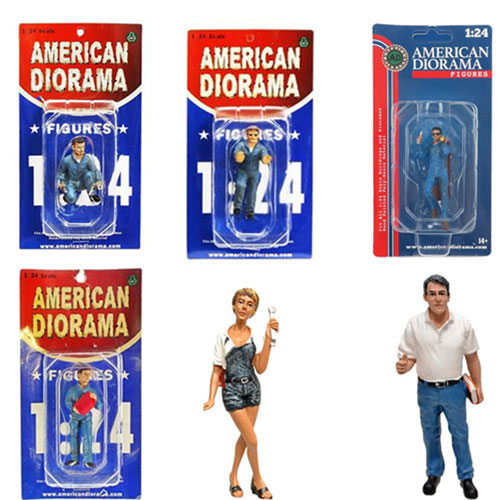 Mechanic Figure 1:24 Scale Diorama