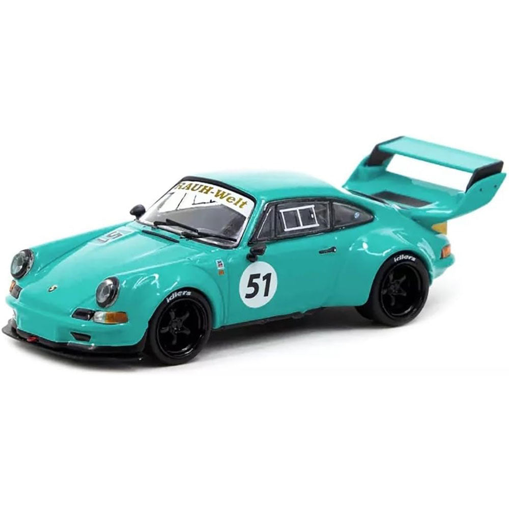 RWB Backdate #51 1:64 Model Car (Blue)