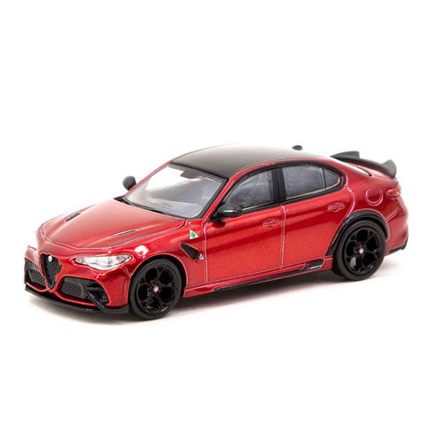 Alfa Romeo Giulia 1/64 Scale Model (Metallic Red)