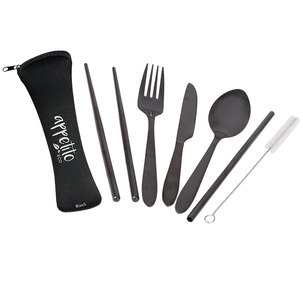 Appetito S/Steel Traveler's bestek set