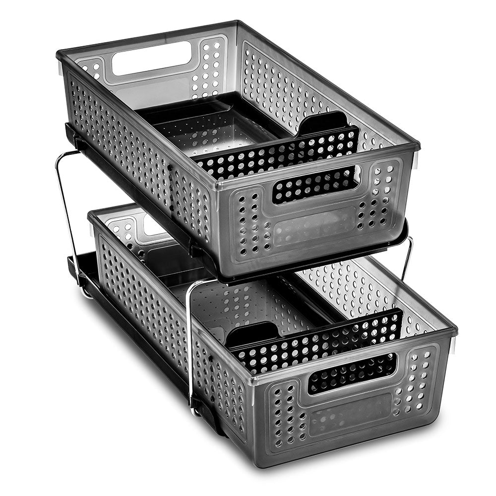 Madesmart Two Level Storage with Dividers