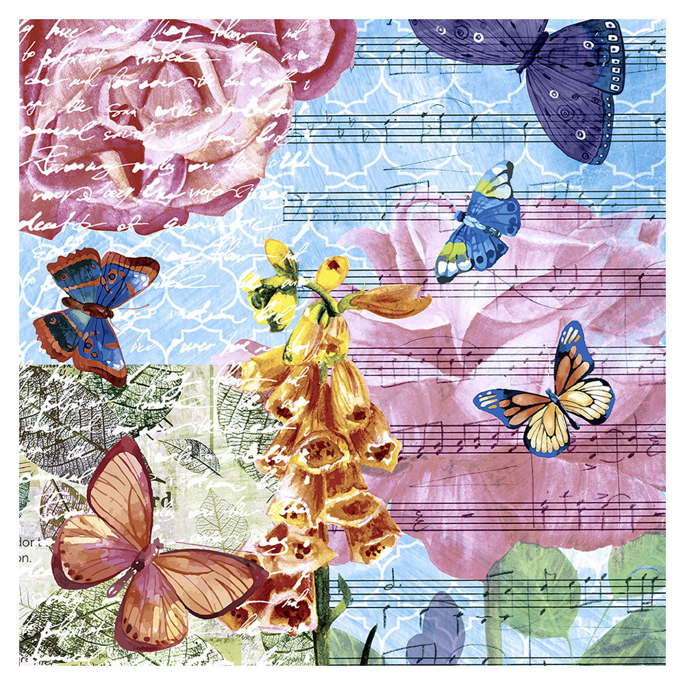 Papel+Design Butterflies Lunteron Napas