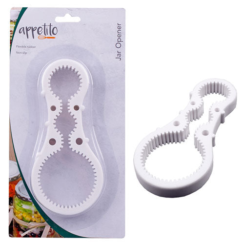 Appetito Rubber Jar Opener (White)