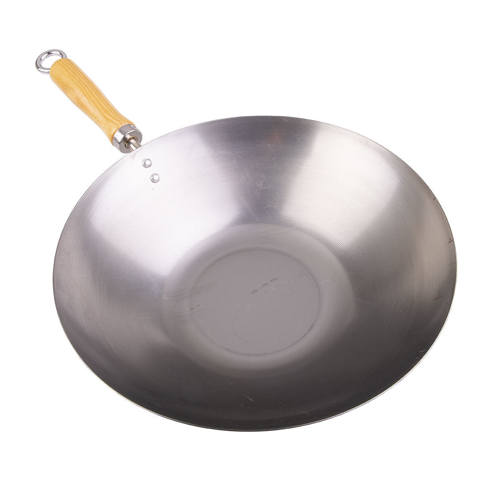 D. Linha de aço carbono Fry Fry Pan