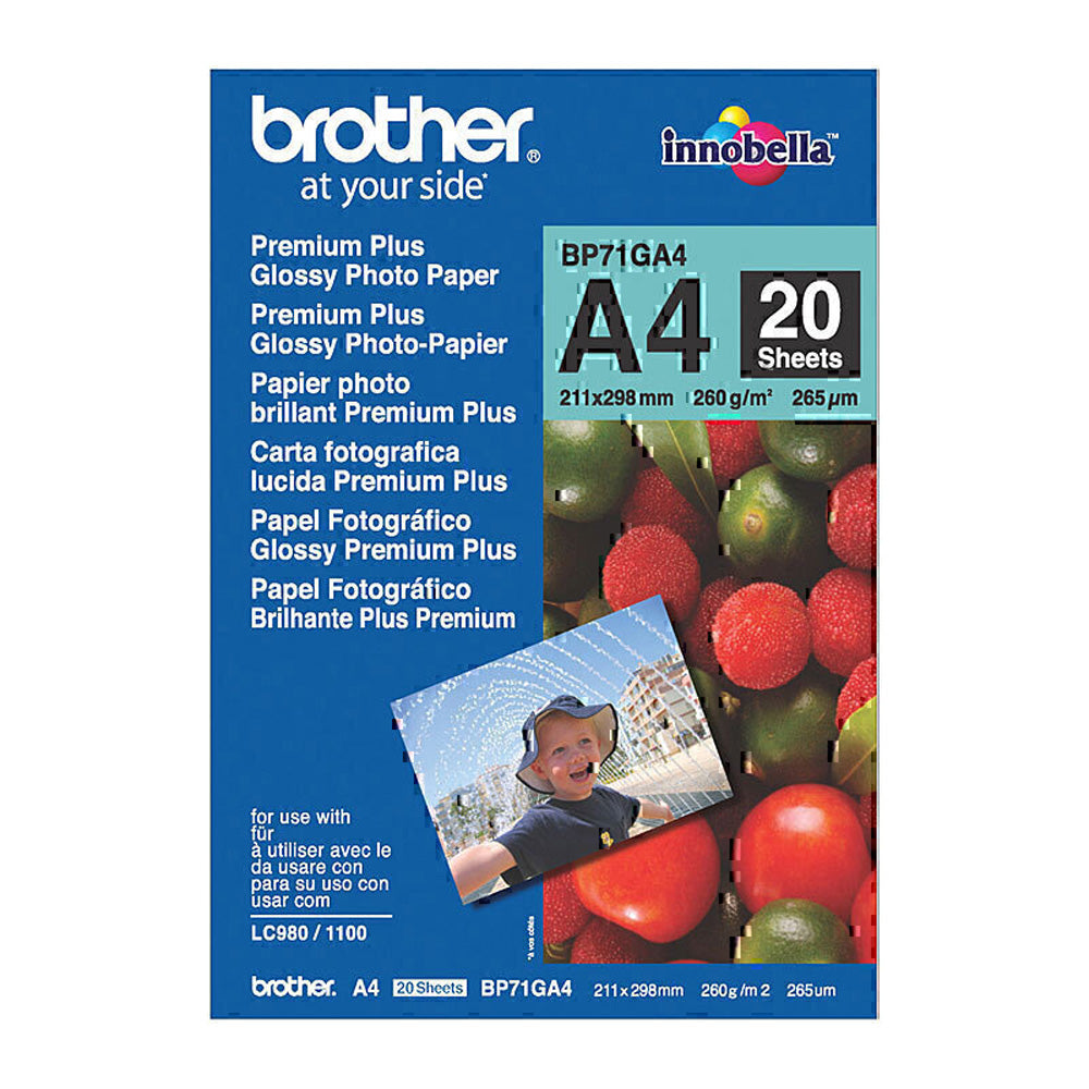 Brat Glossny Paper 260GSM 20pk