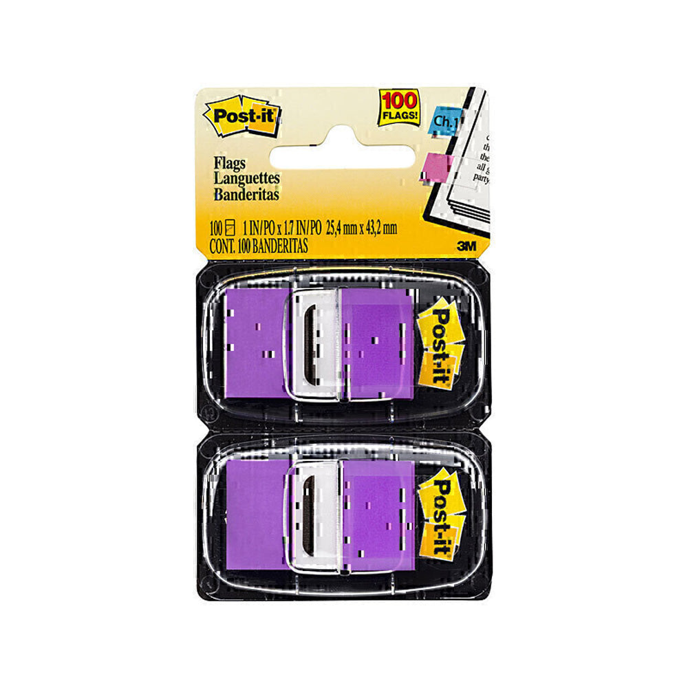 Post-it 2-pack 25x43mm flagg (boks med 6)