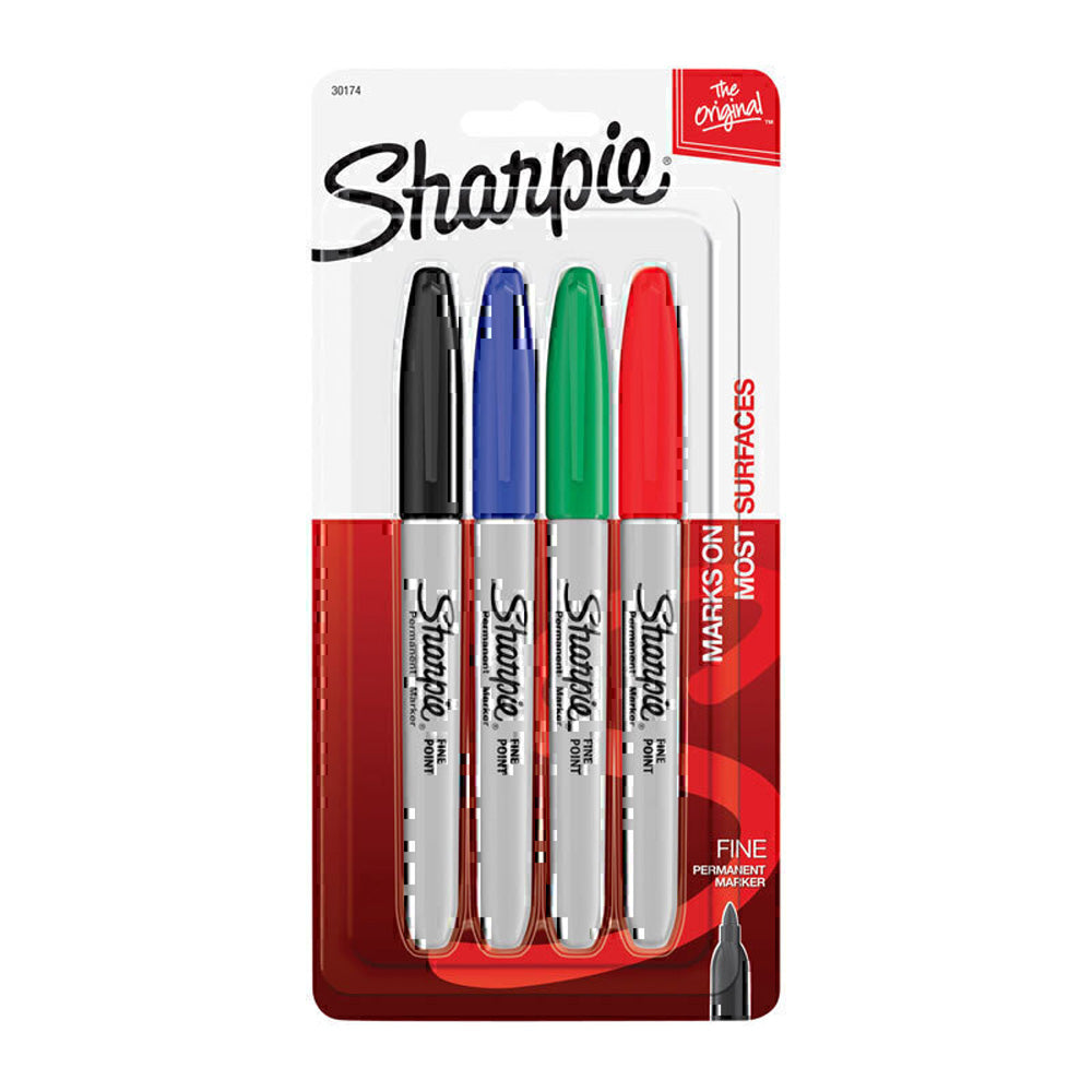 Sharpie stały marker Fine 2pk (pudełko 6)