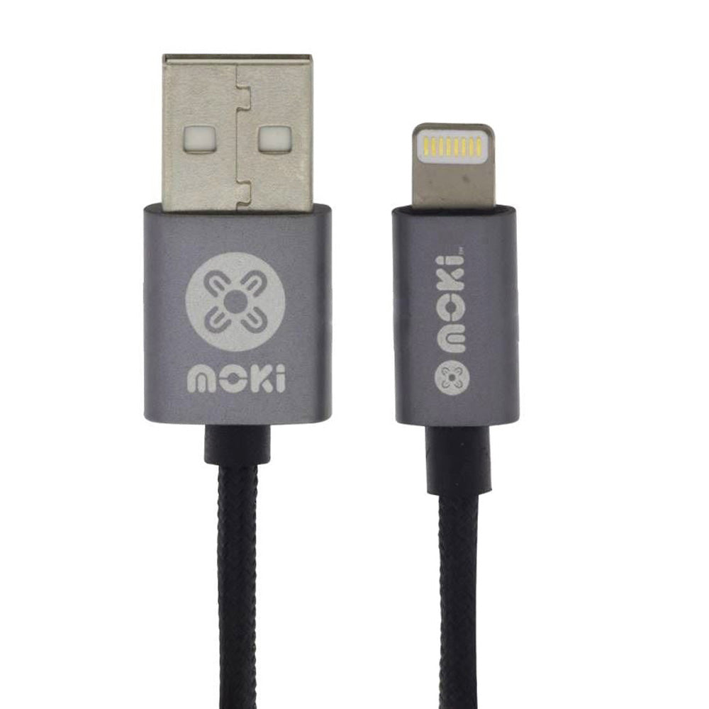 Moki Lightning Syngecharge kabel 90 cm