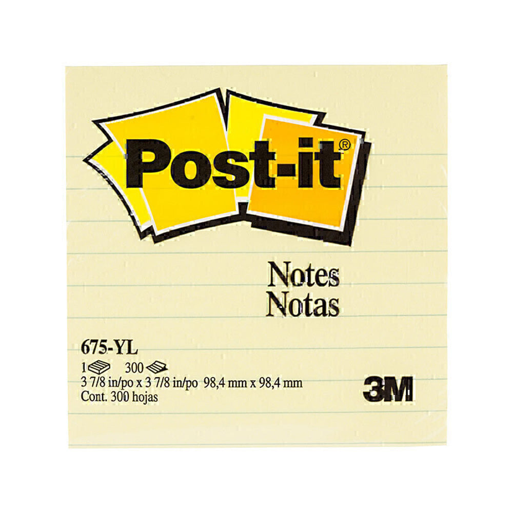 Post-It Canary Yellow foret noter 12pk