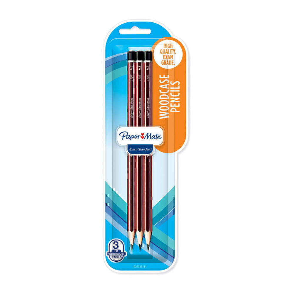 Paper Mate Woodcase Pencil Tri-Pack (Box of 12)