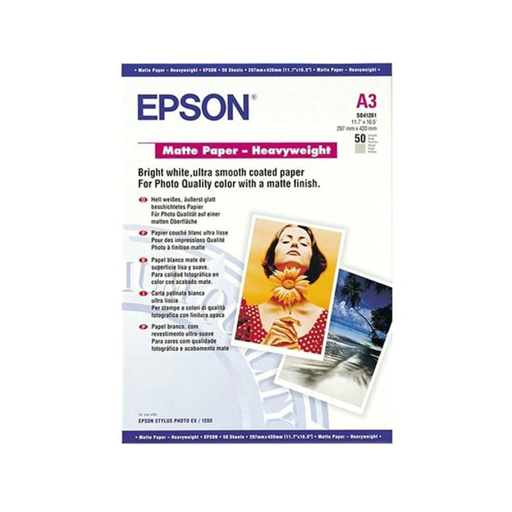 Epson Matte pesante carta pesante 50pc