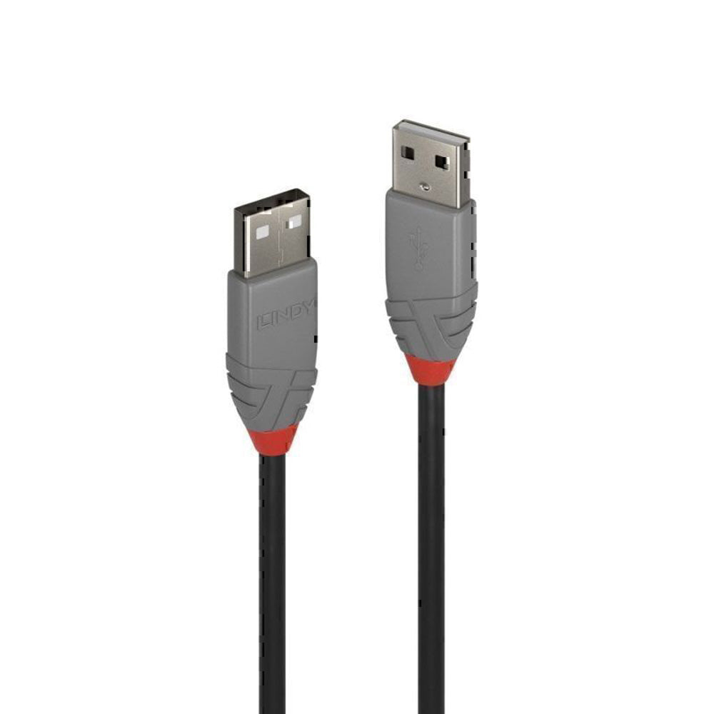 Lindy USB-A 2.0 Kabel Anthra Line