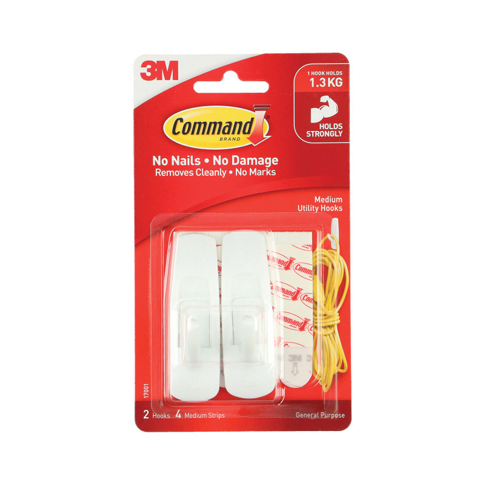 Hooks di comando 2pk (scatola di 6)