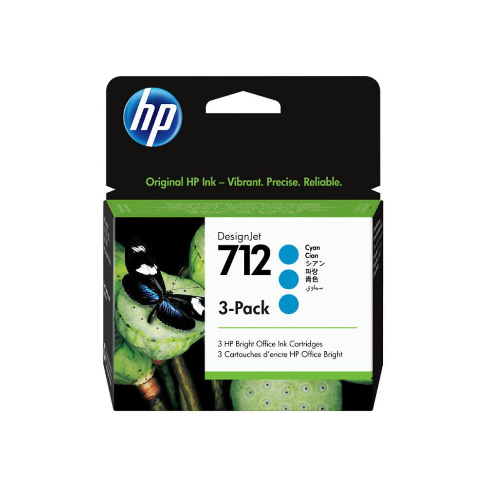 Cartuccia di inchiostro HP 712 29ml 3pk