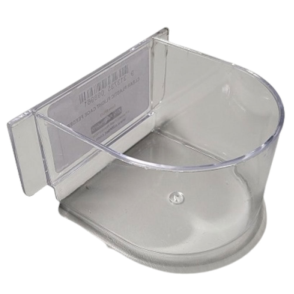 Plastic D-Shaped Feeder (Large)