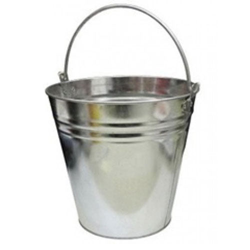 Galvanized Pet Feed Bucket