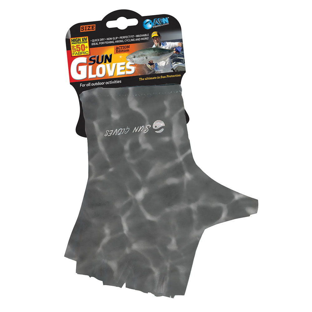 Vandprint Sun Glove (Gray)