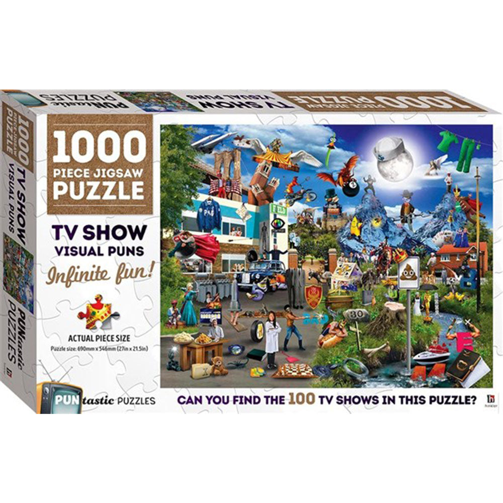 Puntastic Visual Puns Jigsaw Puzzle 1000 stk