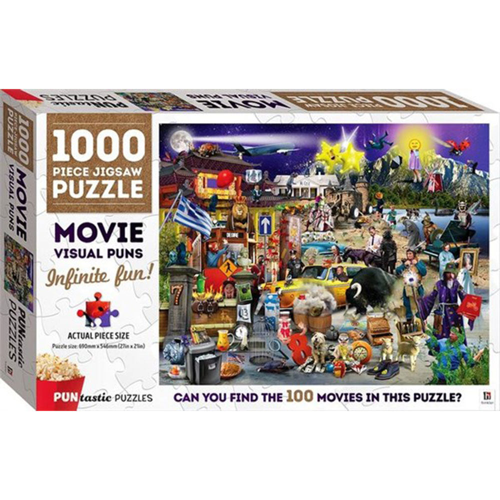 Puntastic Visual Puns Jigsaw Puzzle 1000 stk