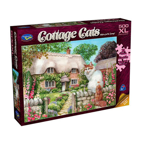 Holdson Cottage Cats Puzzle 500XL