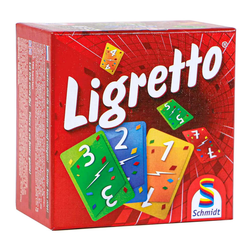 Conjunto de cartas colorido Ligretto