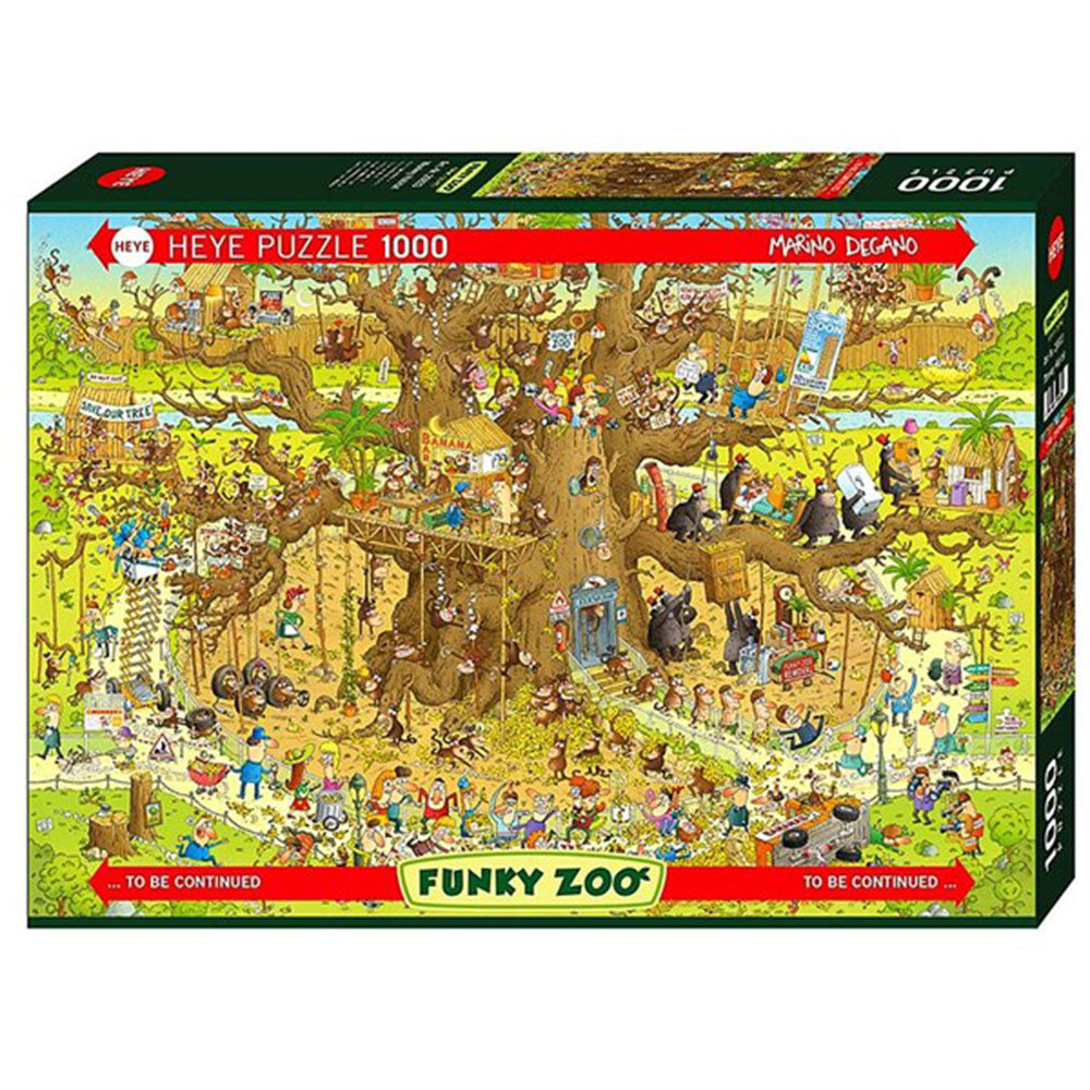 He hey Marino Degano Jigsaw Puzzle 1000 stk