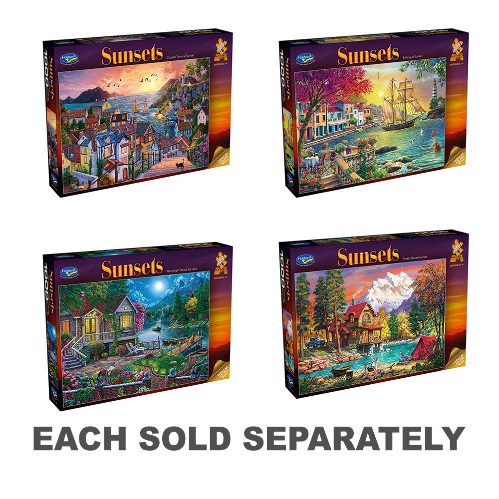 Sunsets Series 4 Jigsaw Puzzle 1000pcs