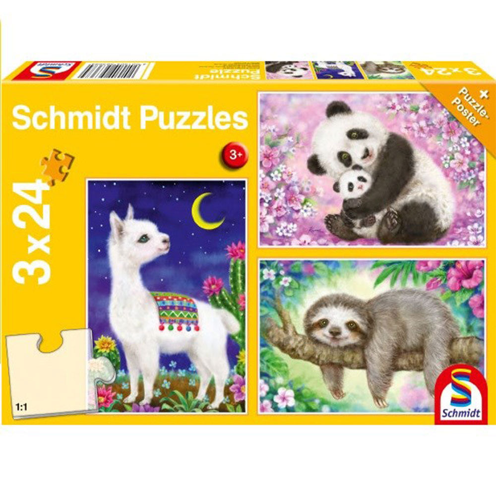 Plakat puzzli Schmidt 3x24pcs