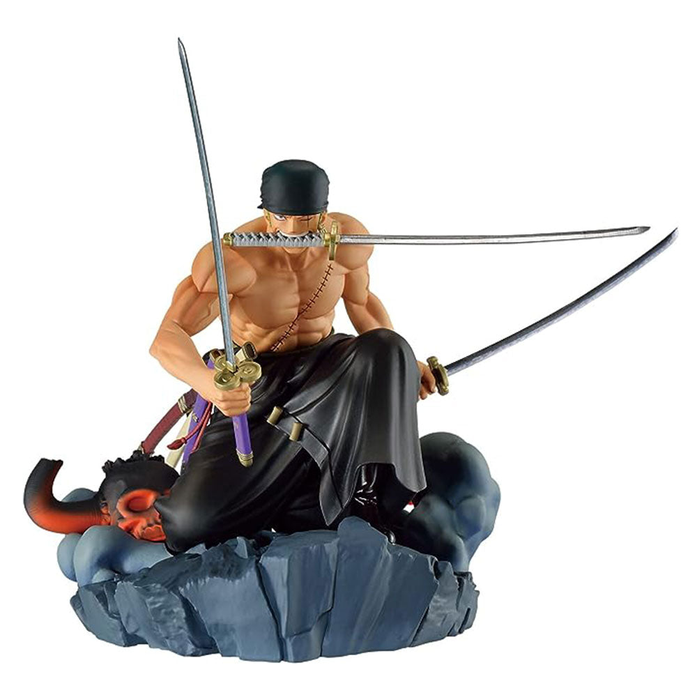 Banpresto één stuk dioramatic roronoa figuur